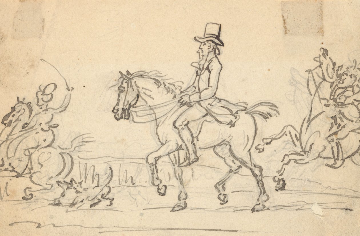 Album Drawing by Thomas Rowlandson
