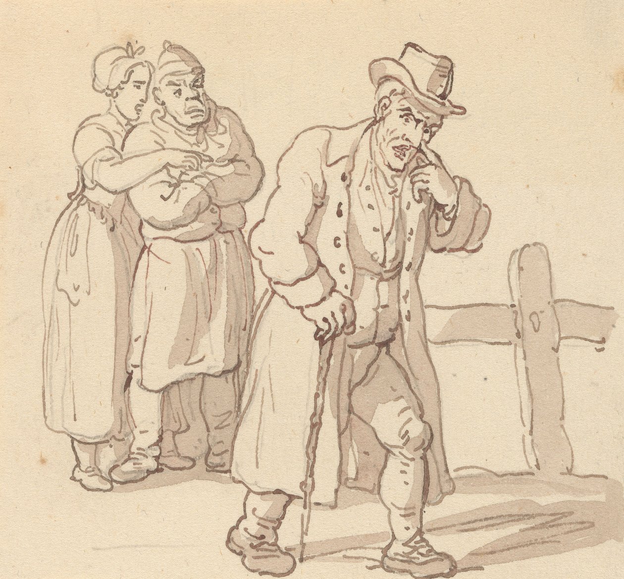 Album Drawing by Thomas Rowlandson