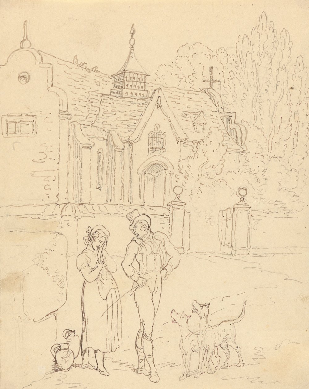 Album Drawing by Thomas Rowlandson