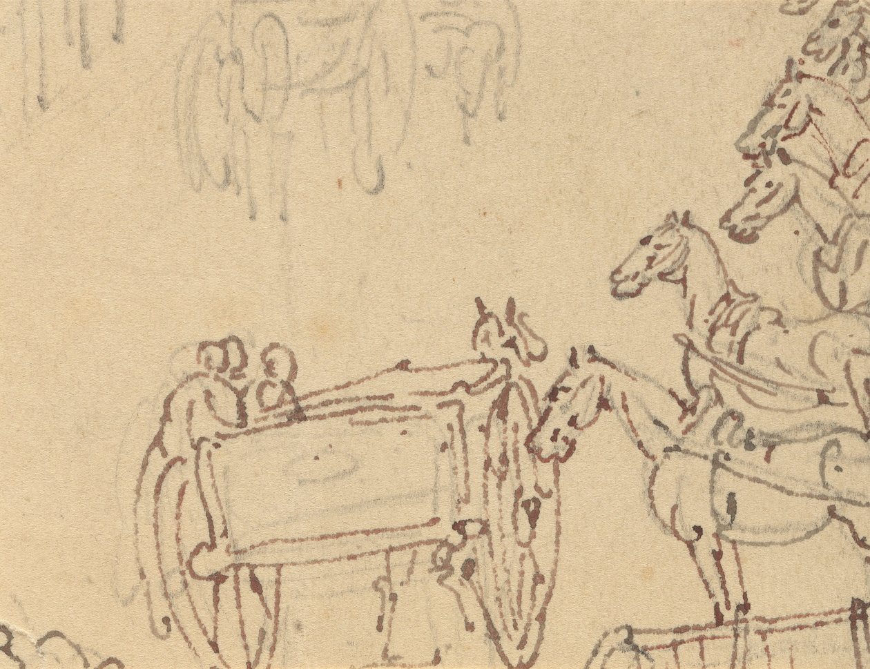 Album Drawing by Thomas Rowlandson