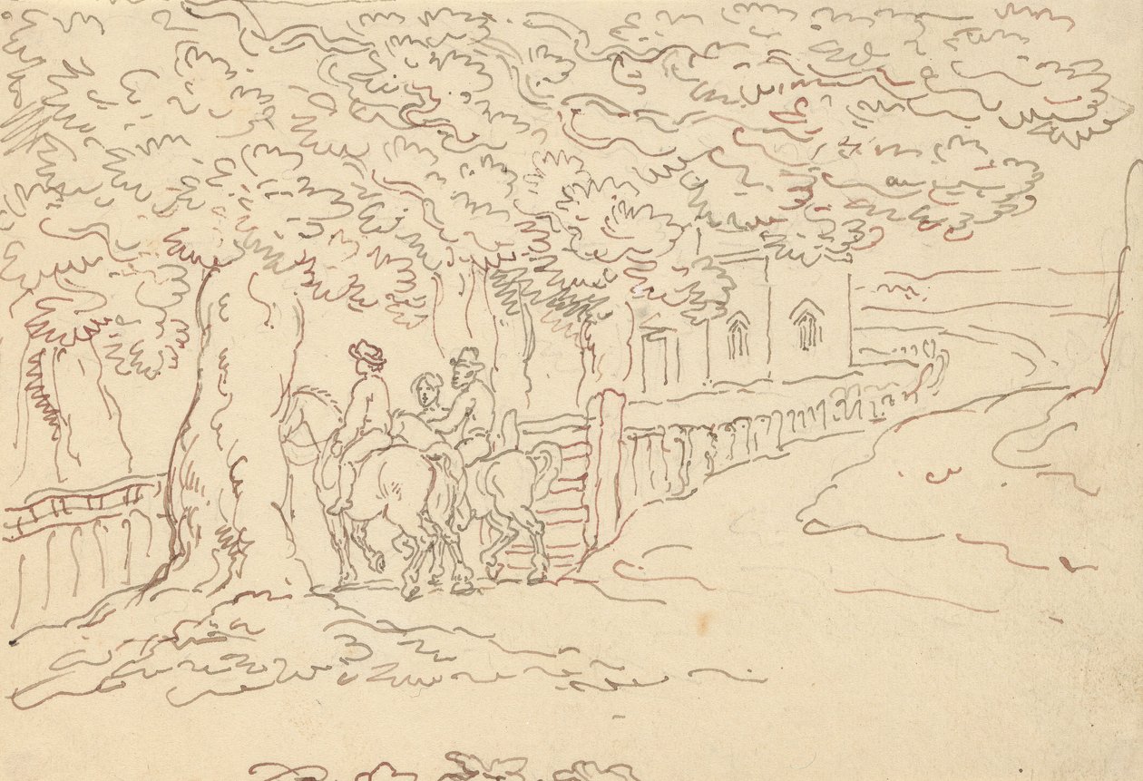 Album Drawing by Thomas Rowlandson