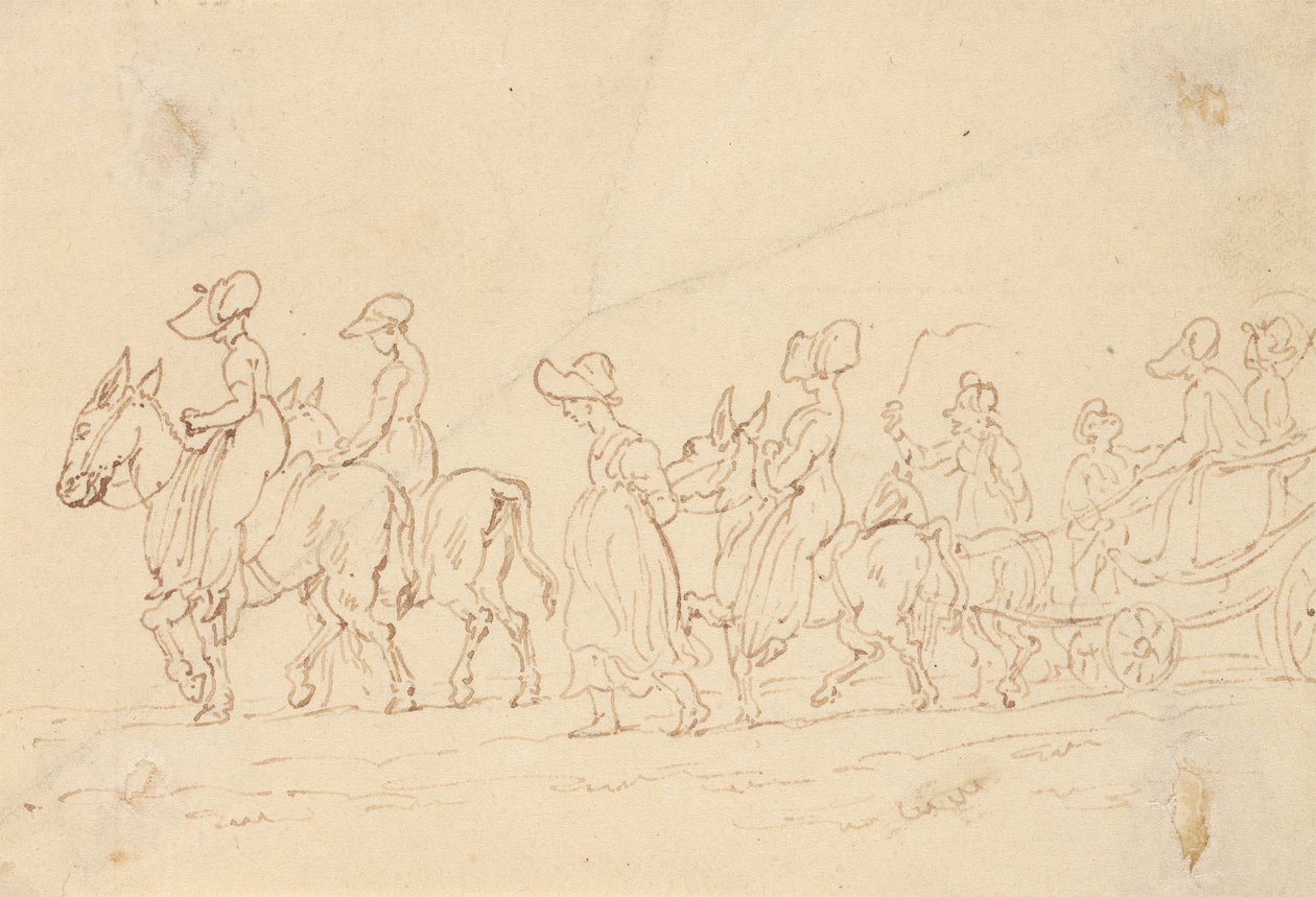Album Drawing by Thomas Rowlandson