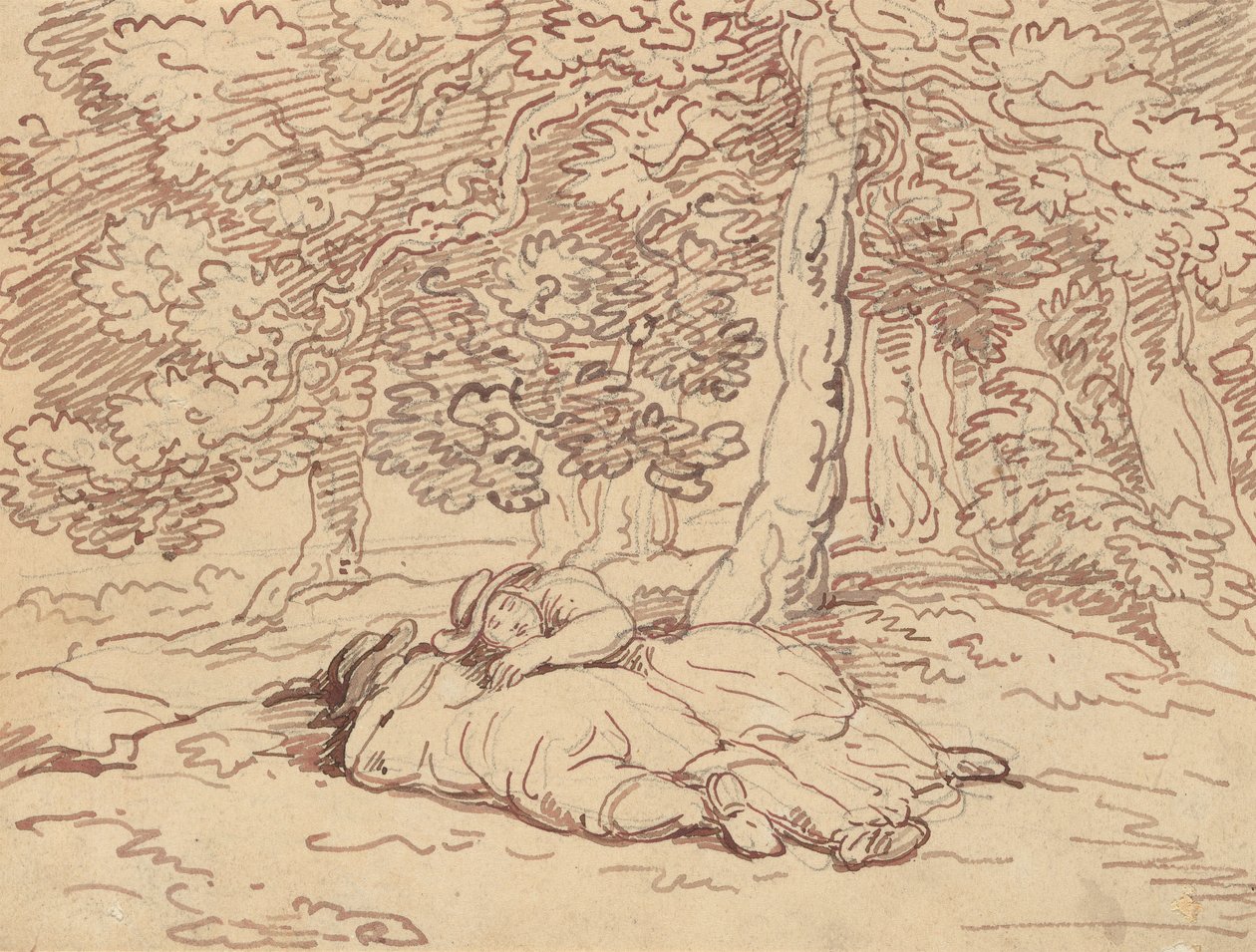 Album Drawing by Thomas Rowlandson