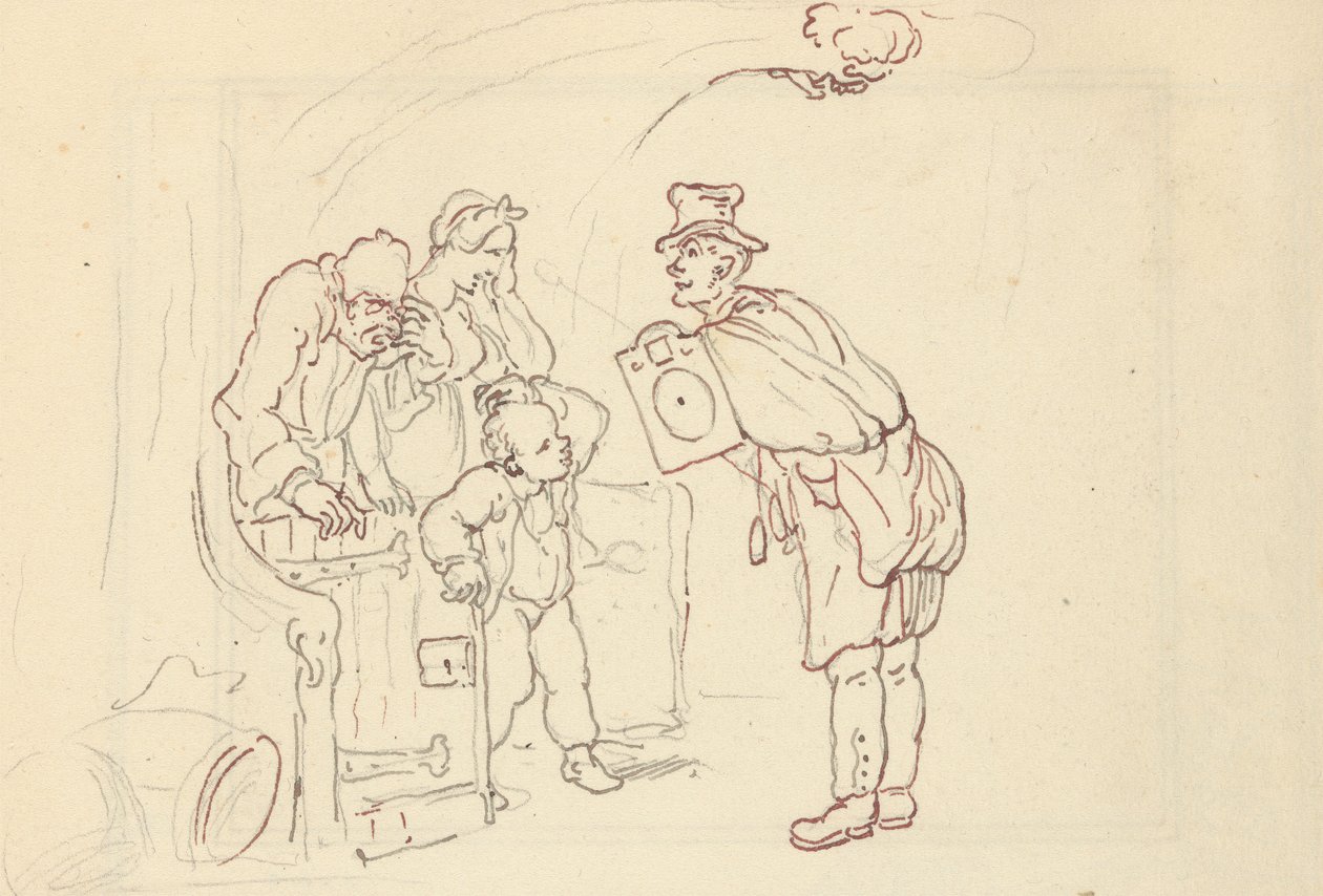 Album Drawing by Thomas Rowlandson