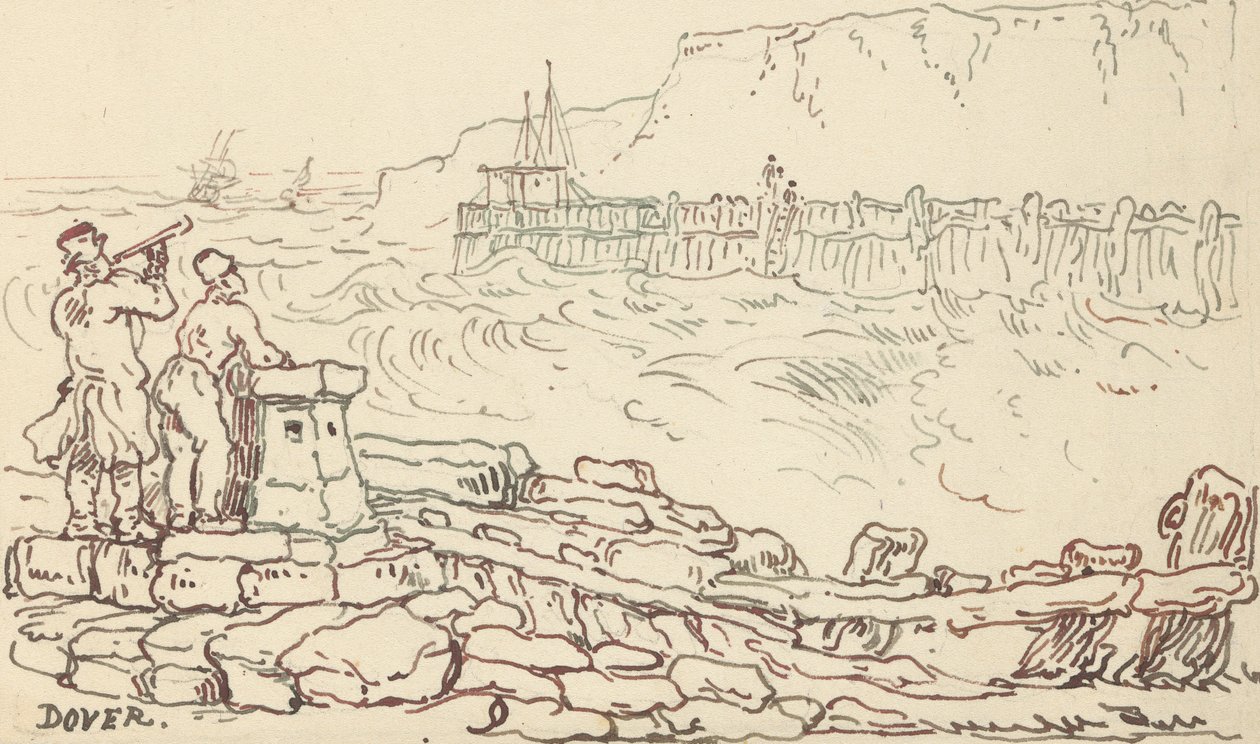 Album Drawing by Thomas Rowlandson