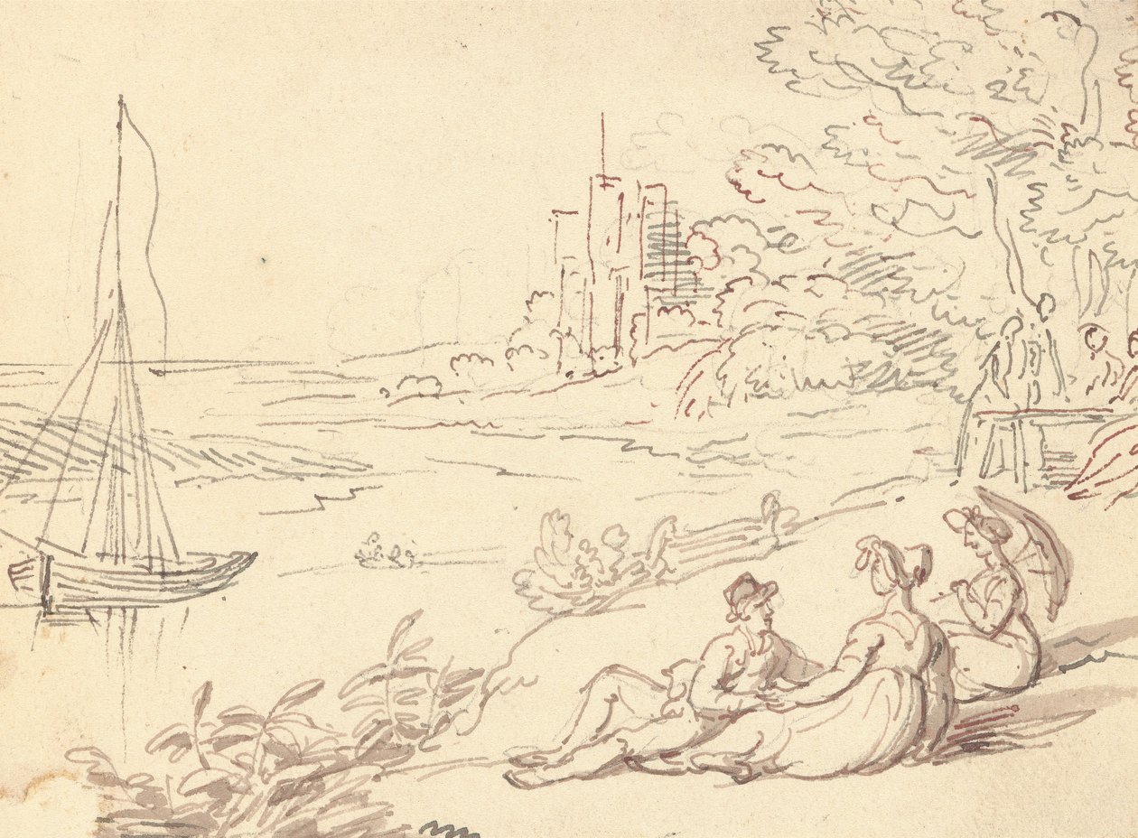 Album Drawing by Thomas Rowlandson