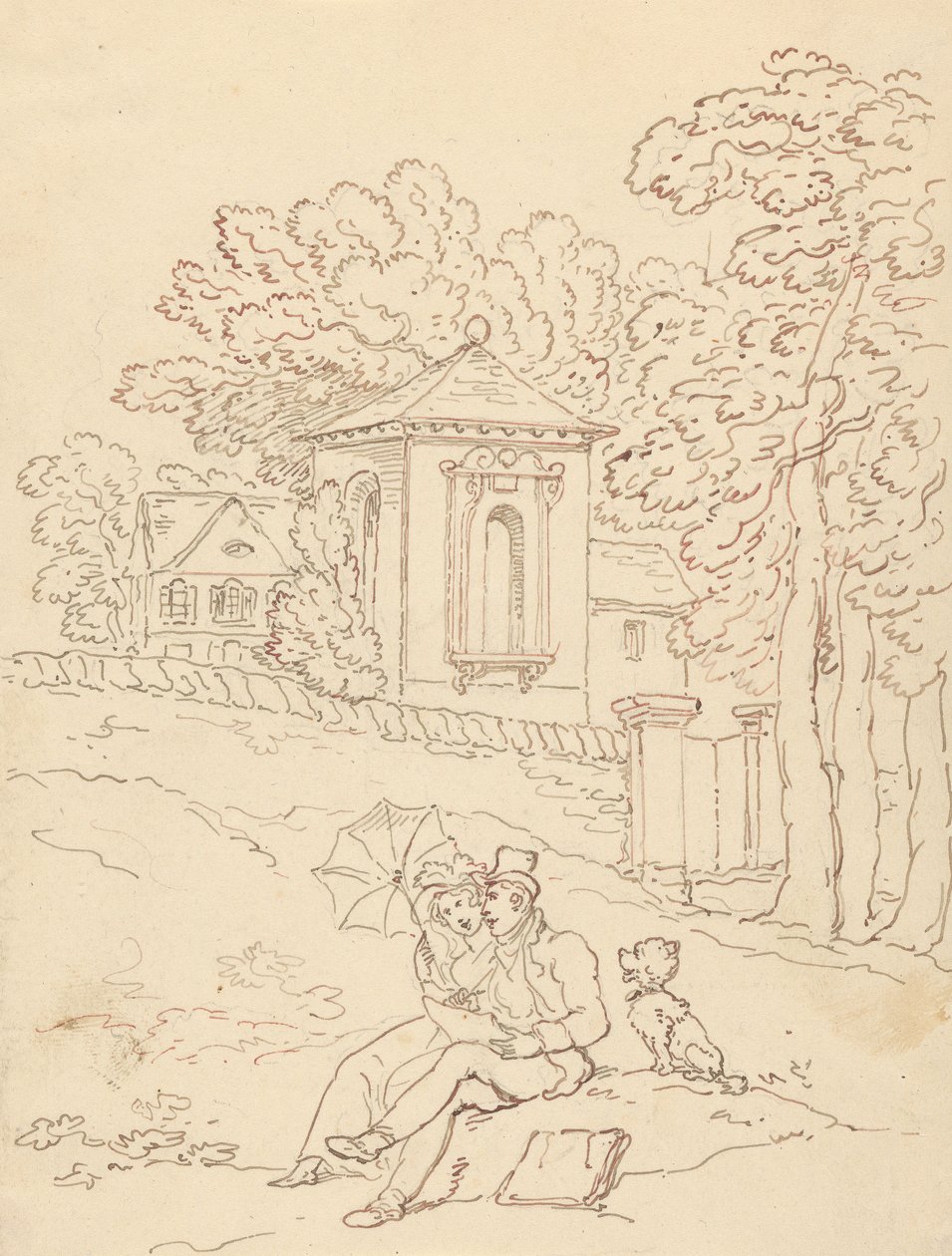 Album Drawing by Thomas Rowlandson