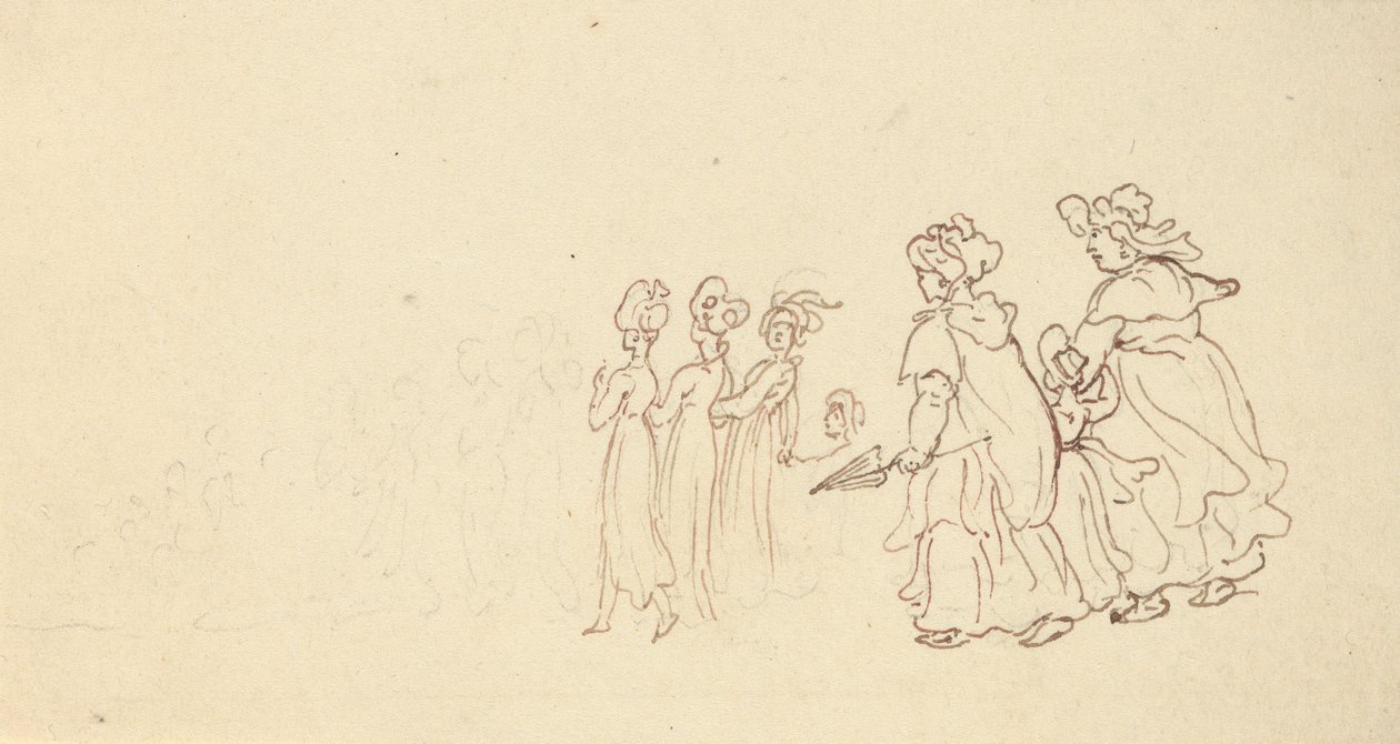 Album Drawing by Thomas Rowlandson