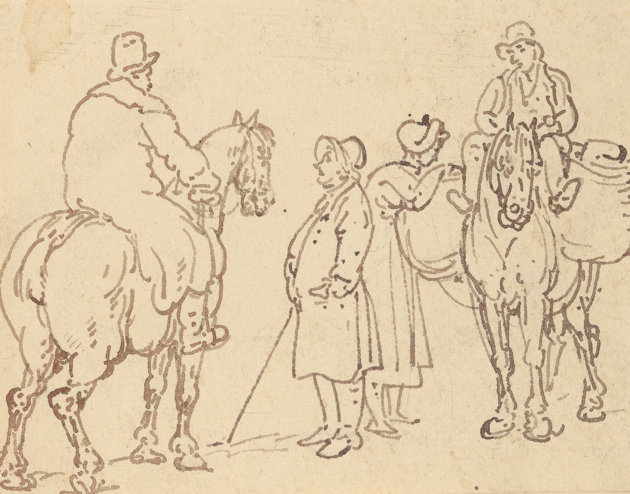 Album Drawing by Thomas Rowlandson
