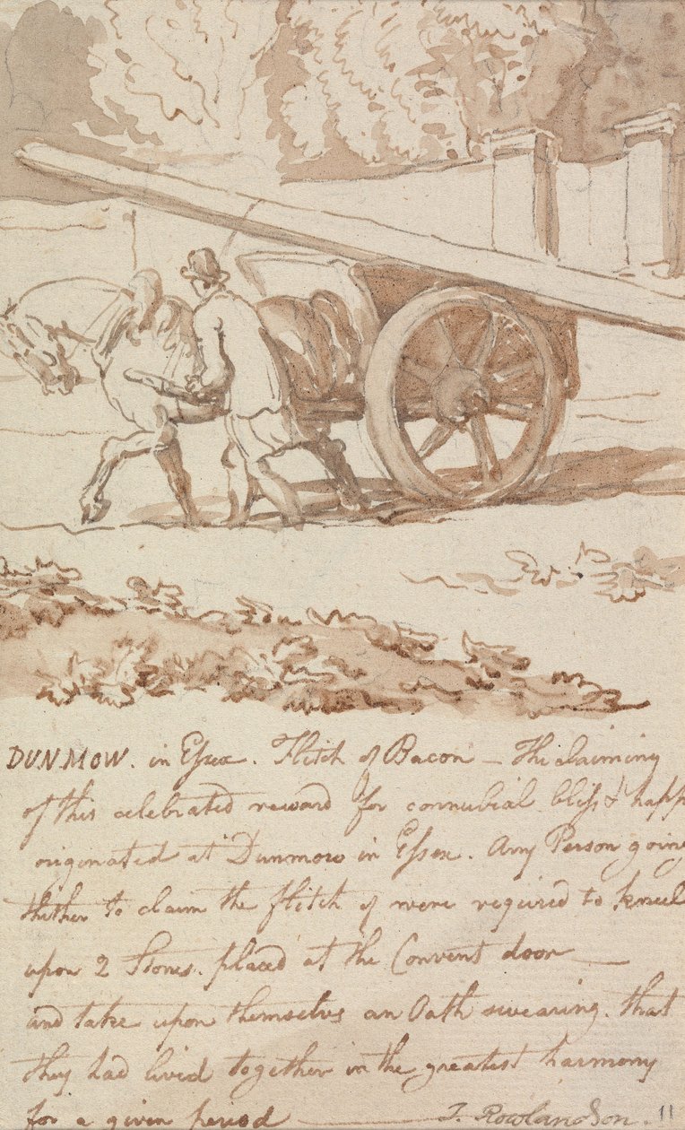 Dunmow by Thomas Rowlandson