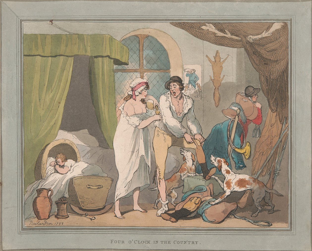 Fox-hunting [a pair]: 1. Four O
