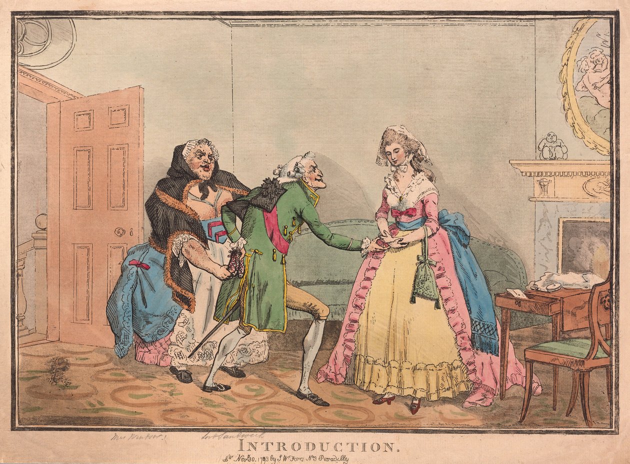 Introduction, pub. 1793 by Thomas Rowlandson