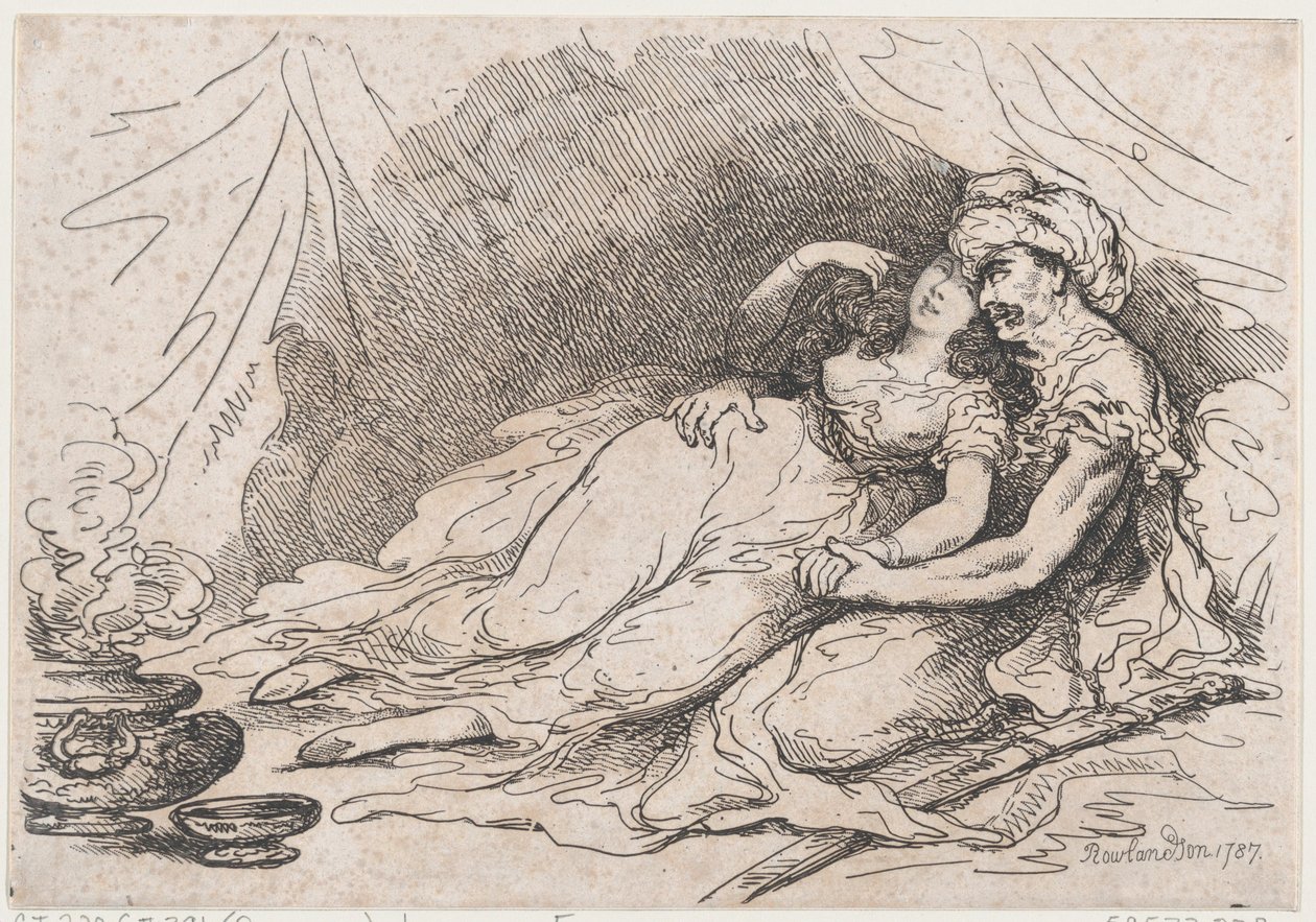 Love in the East by Thomas Rowlandson