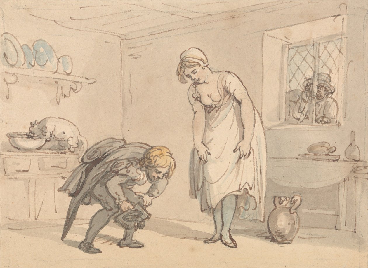 New Shoes by Thomas Rowlandson