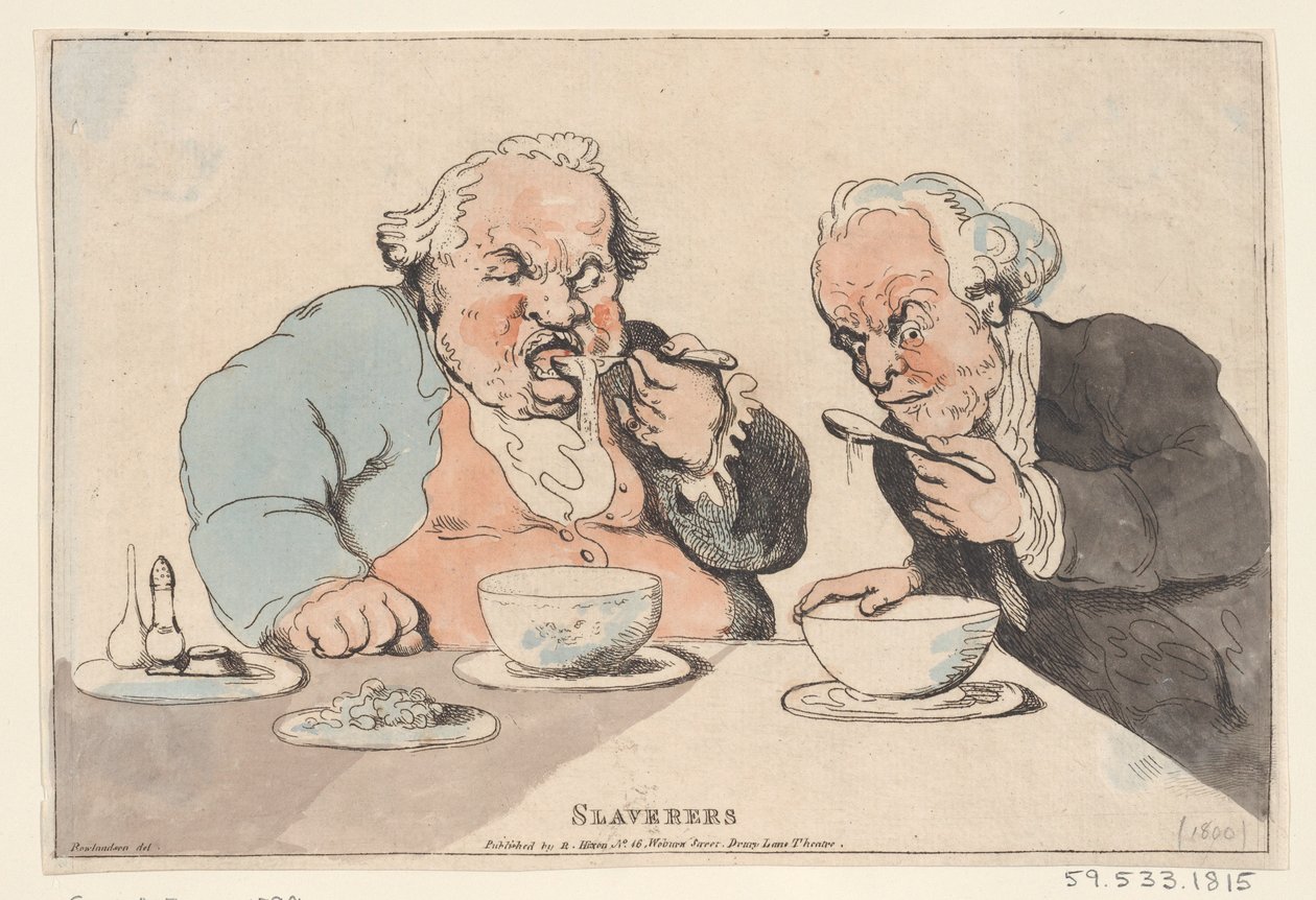 Slaverers, 1799-1800 by Thomas Rowlandson