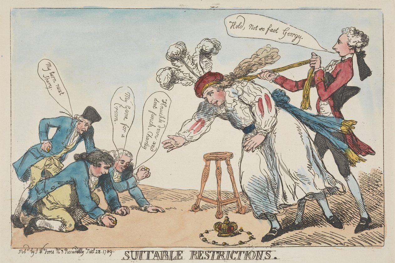 Suitable Restrictions by Thomas Rowlandson