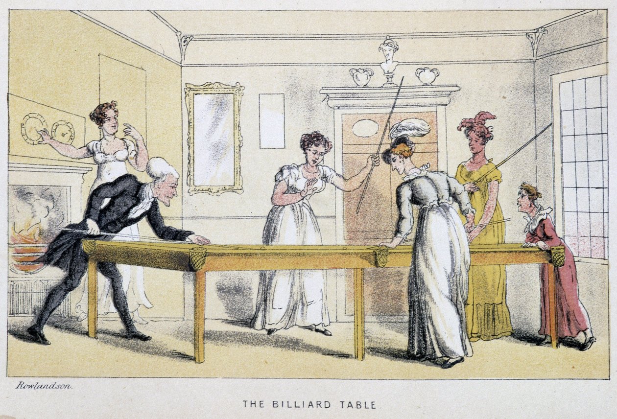 The Billiard Table in Doctor Syntax