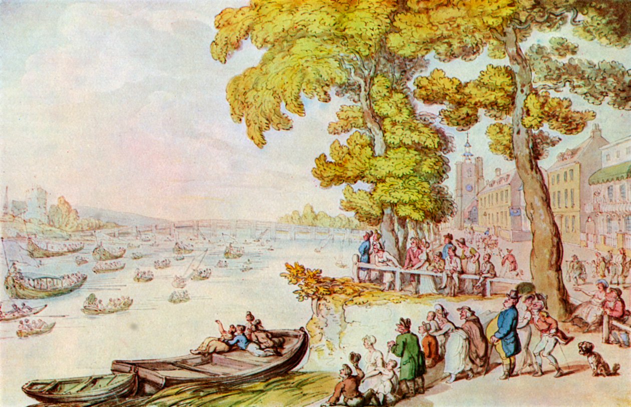 The Chelsea Mall, 1929 by Thomas Rowlandson