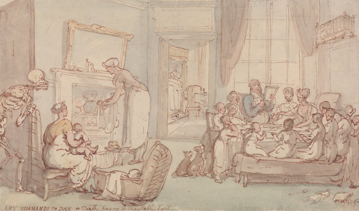 The Family of Children by Thomas Rowlandson