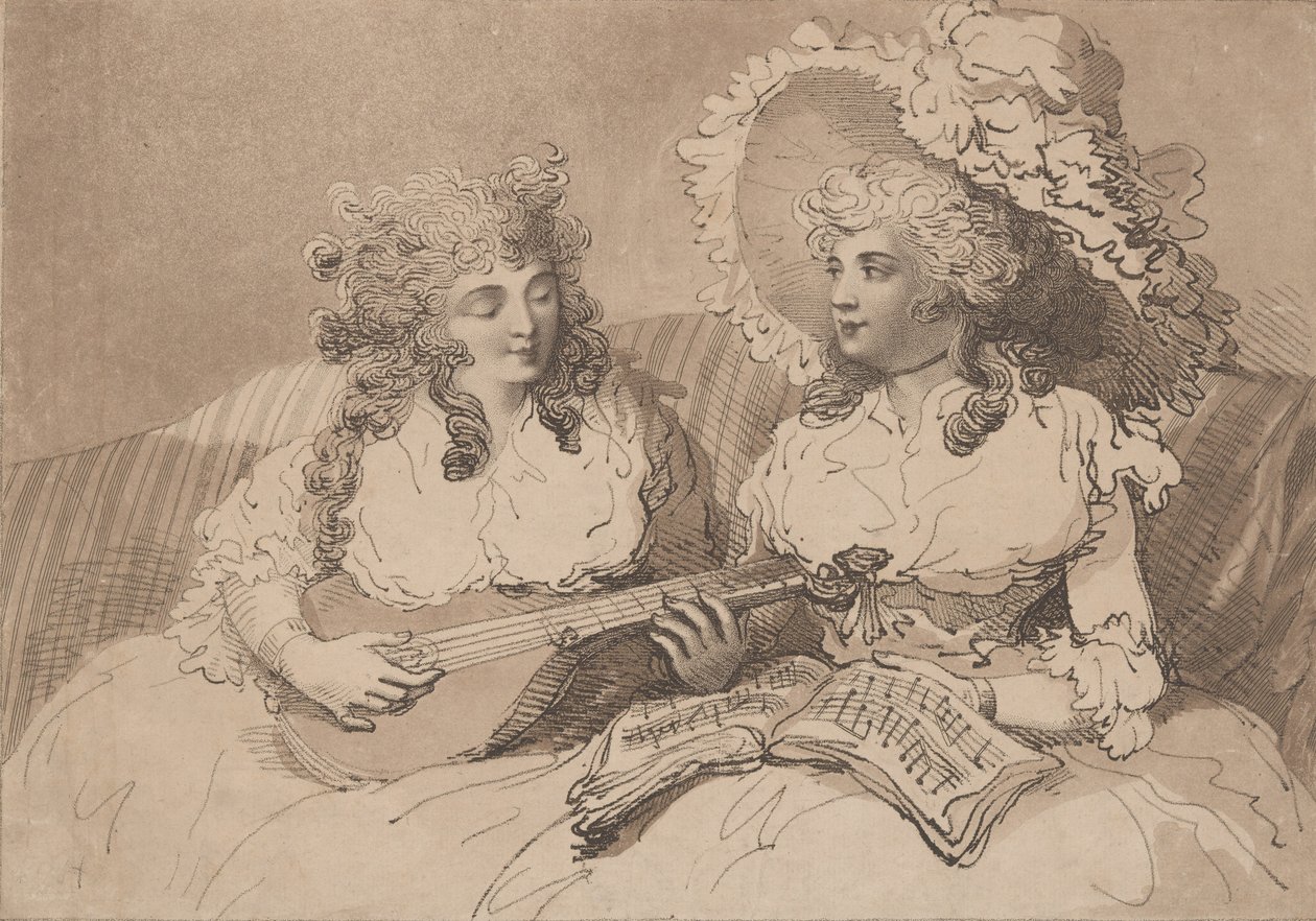 The Syrens by Thomas Rowlandson
