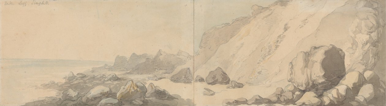 The Undercliff, Steephill, Isle of Wight by Thomas Rowlandson
