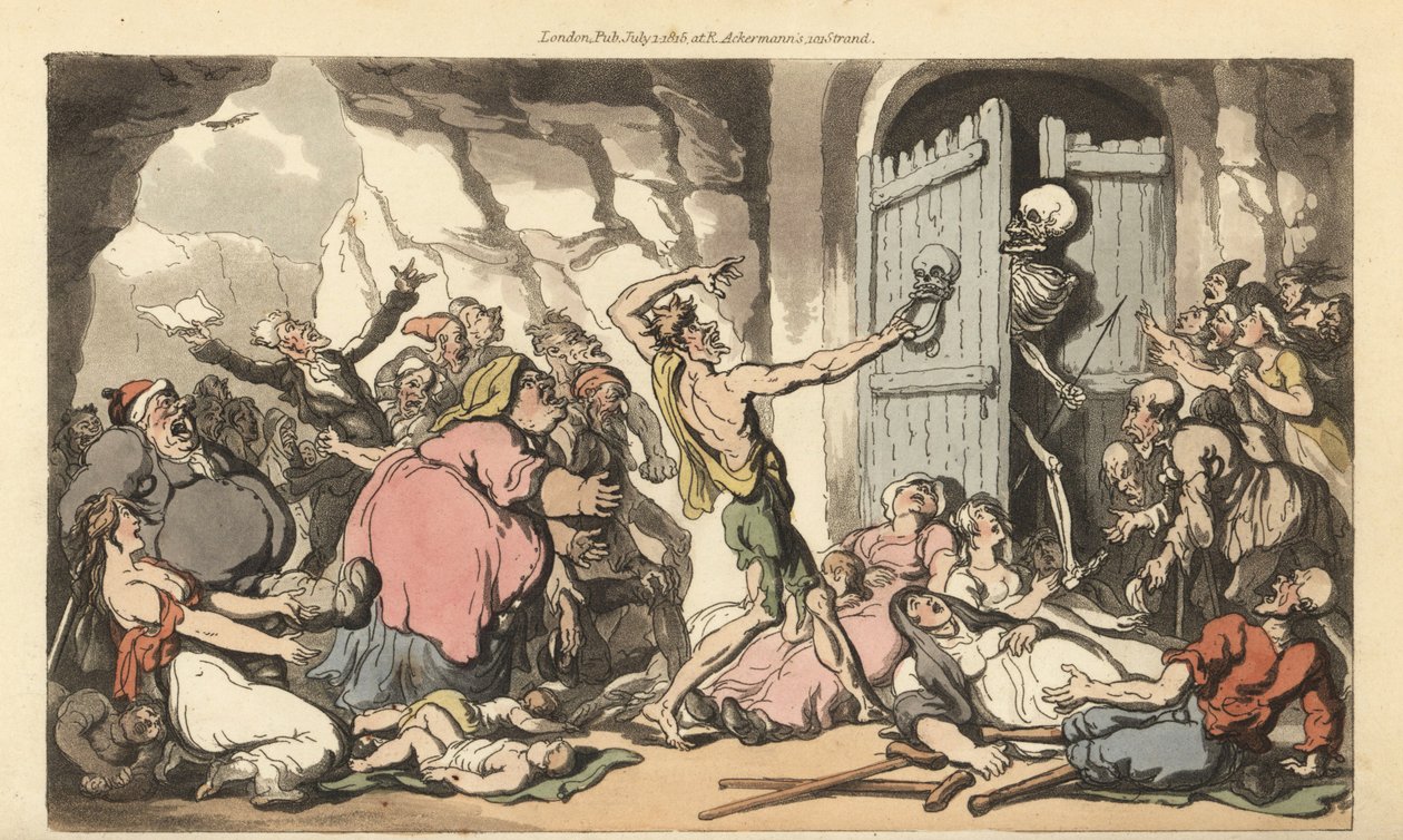 Death Looks Out from Behind Death