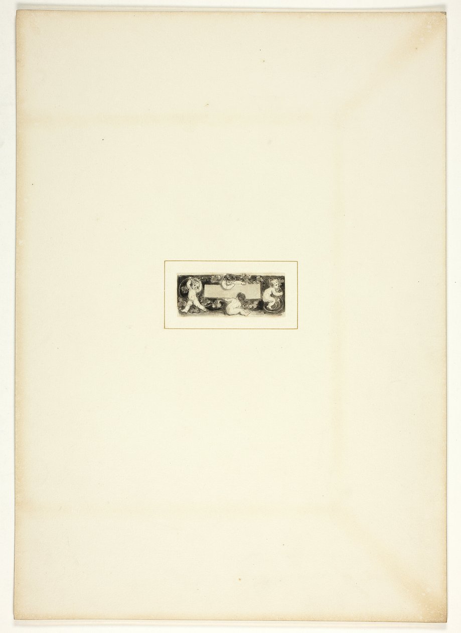 Study for a plate from The Triumphs of Temper, in the 1796 Royal Engagements Pocket Book by Thomas Stothard