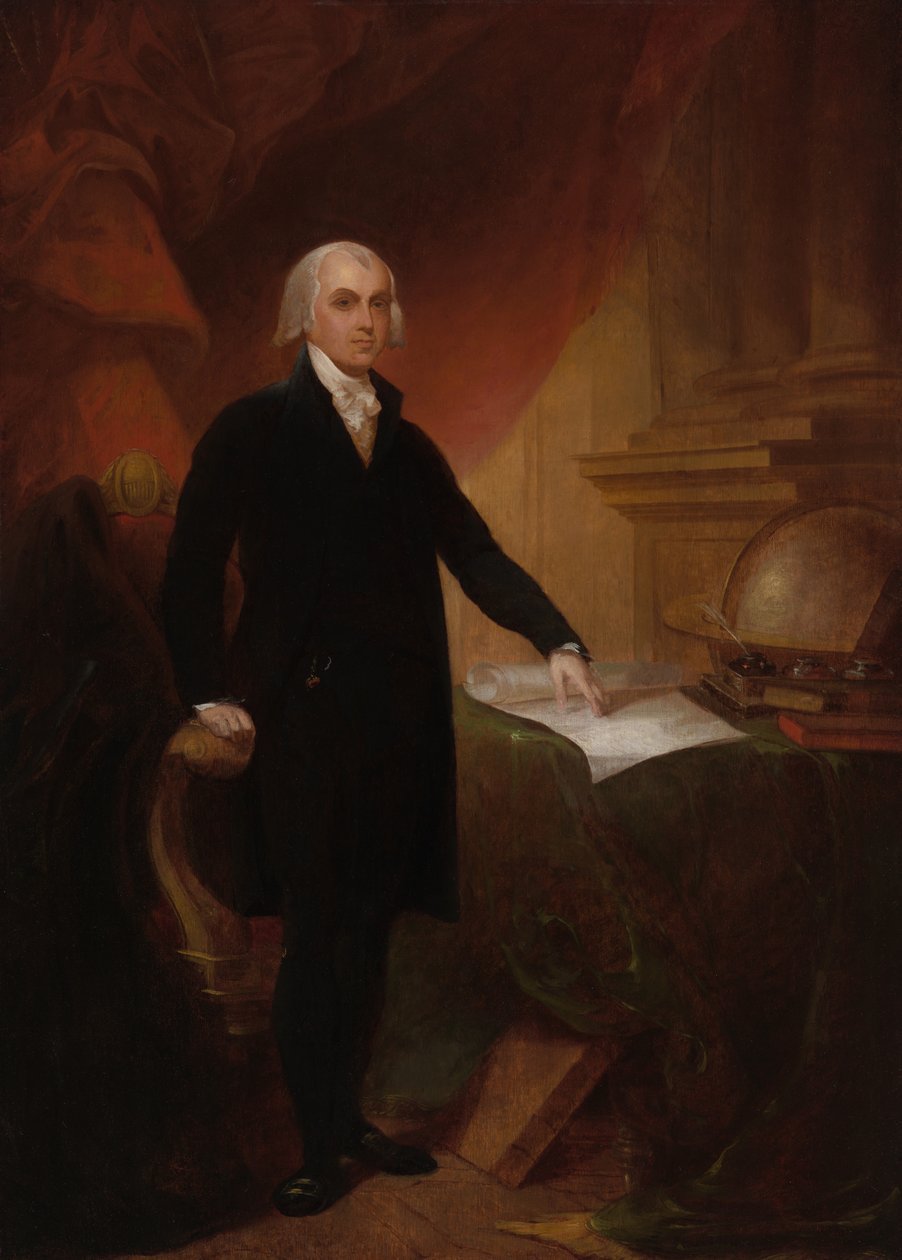 James Madison by Thomas Sully