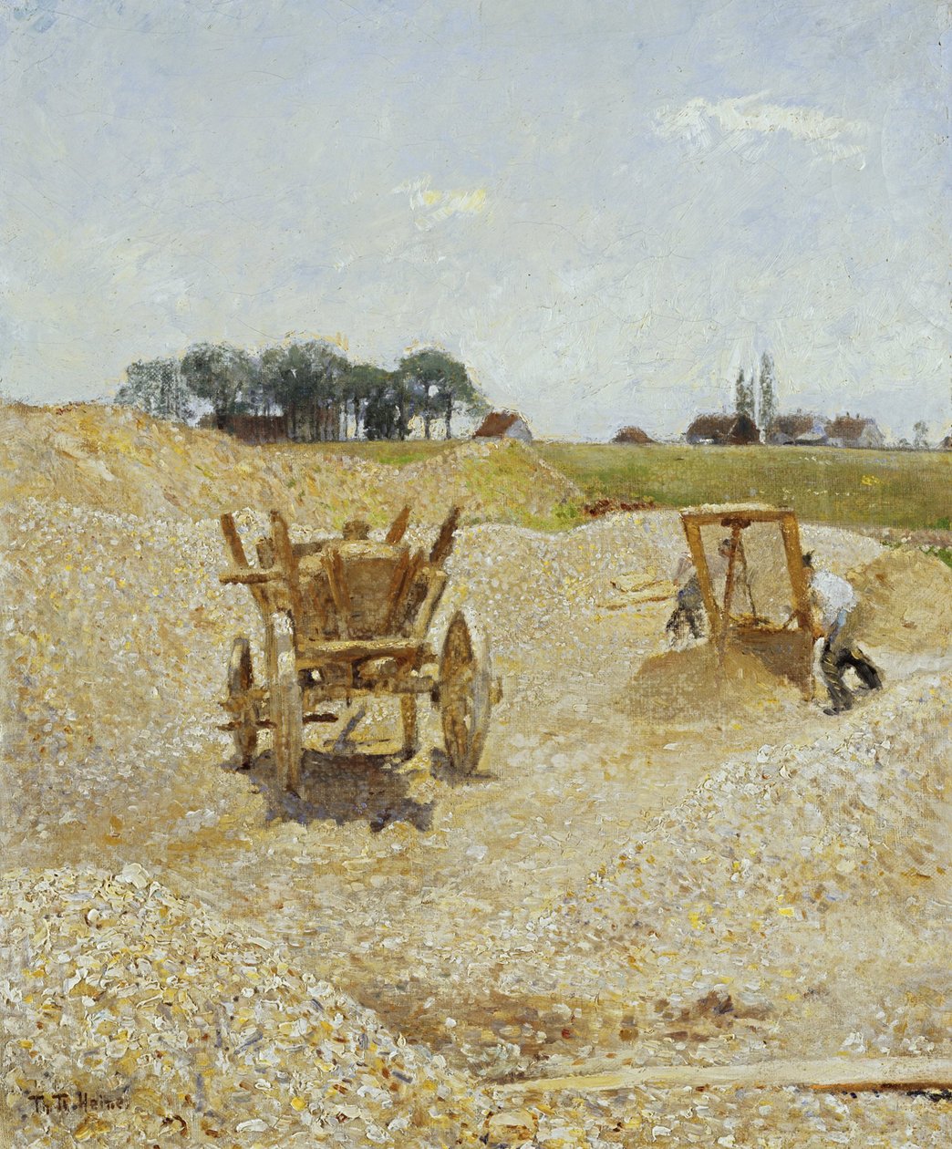 The Sand Pit by Thomas Theodor Heine: Buy fine art print