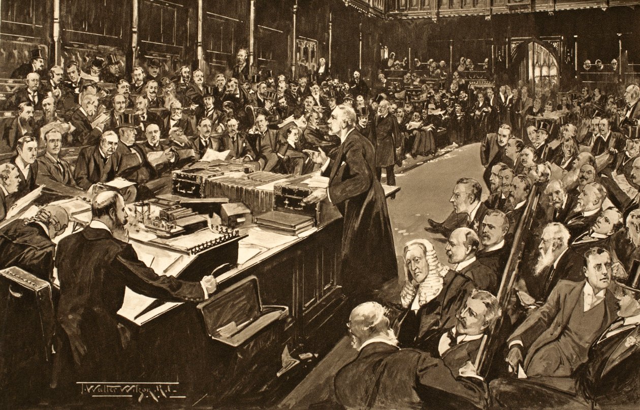 The Lords and Commons Who Received His Majesty