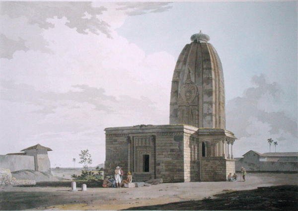Hindoo Temple at Deo, in Bahar, plate XXIII from 