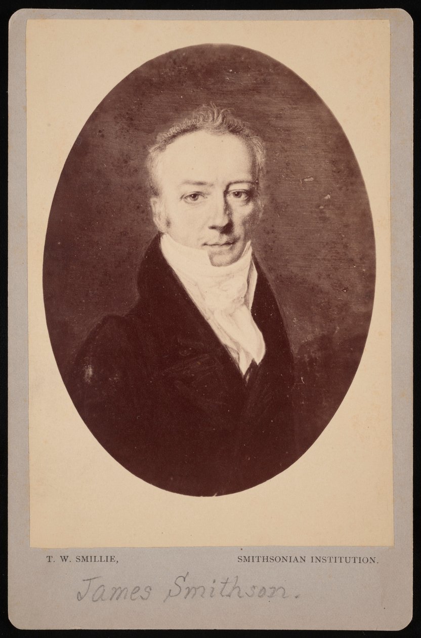 Portrait of James Smithson 1765-1829 by Thomas William Smillie
