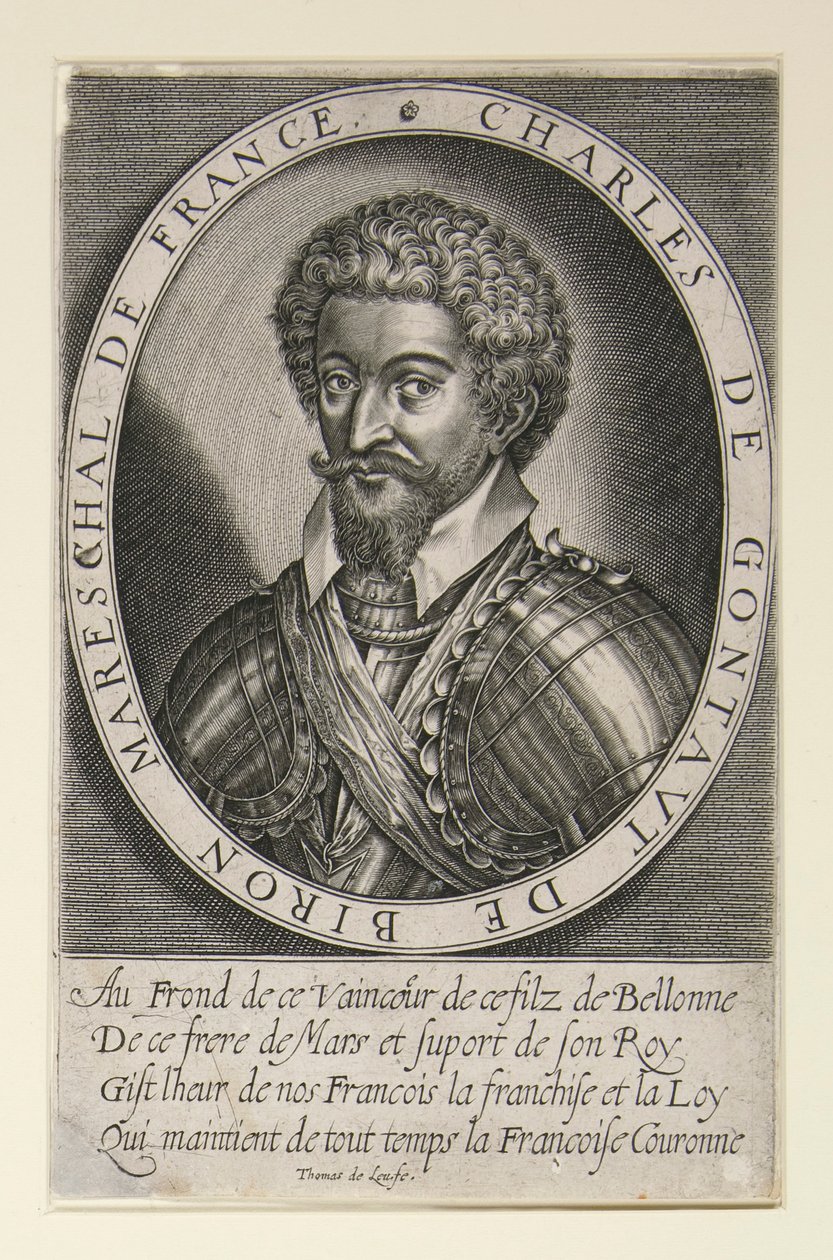 Charles de Gontaut, Duke of Biron, Marshal of France by Thomas de Leu