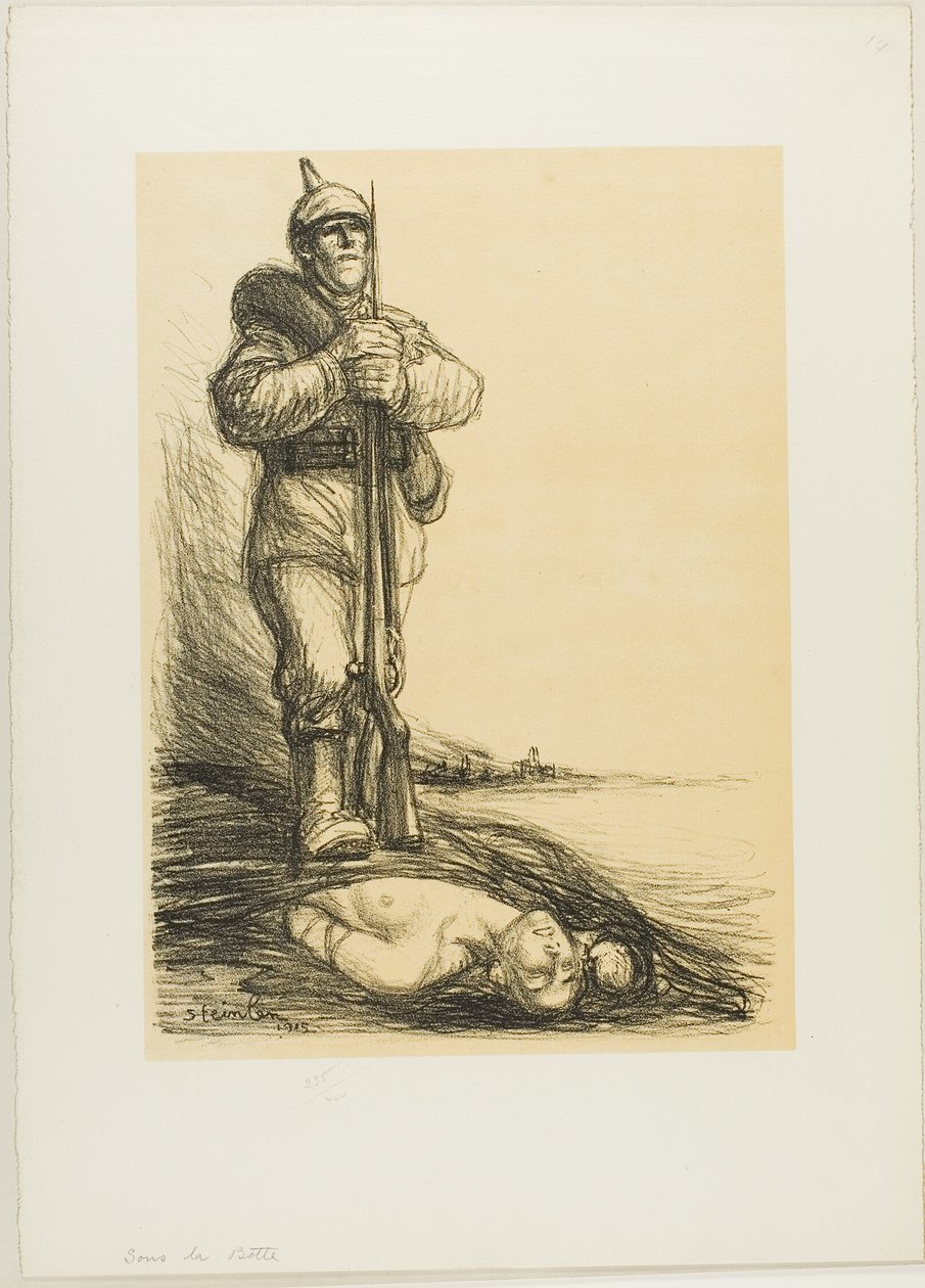 Under the Boot by Théophile Alexandre Pierre Steinlen
