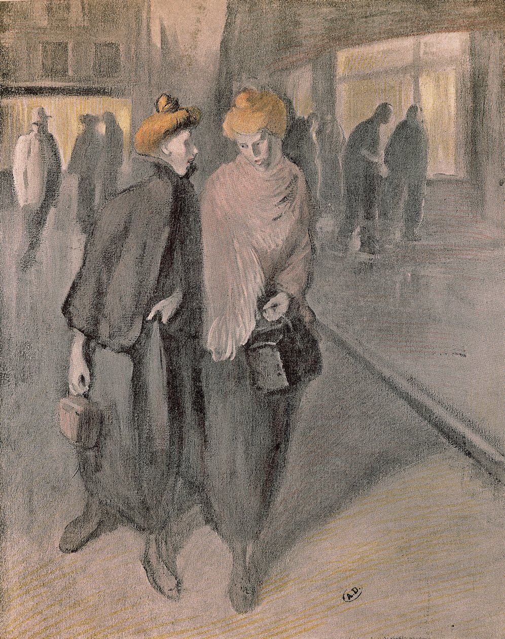Working Women by Théophile Alexandre Steinlen