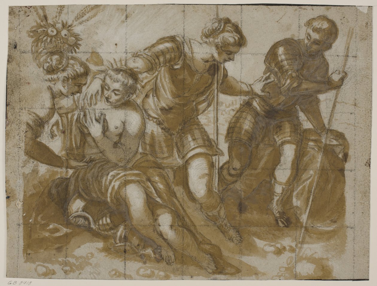 Minerva, Mars and Venus after Jacopo Tintoretto