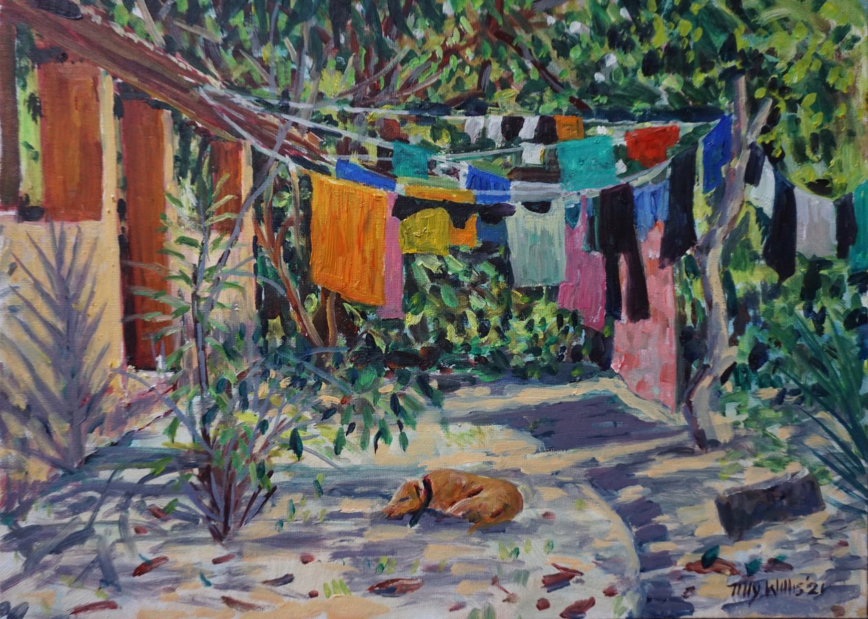 Laundry Shadows by Tilly Willis