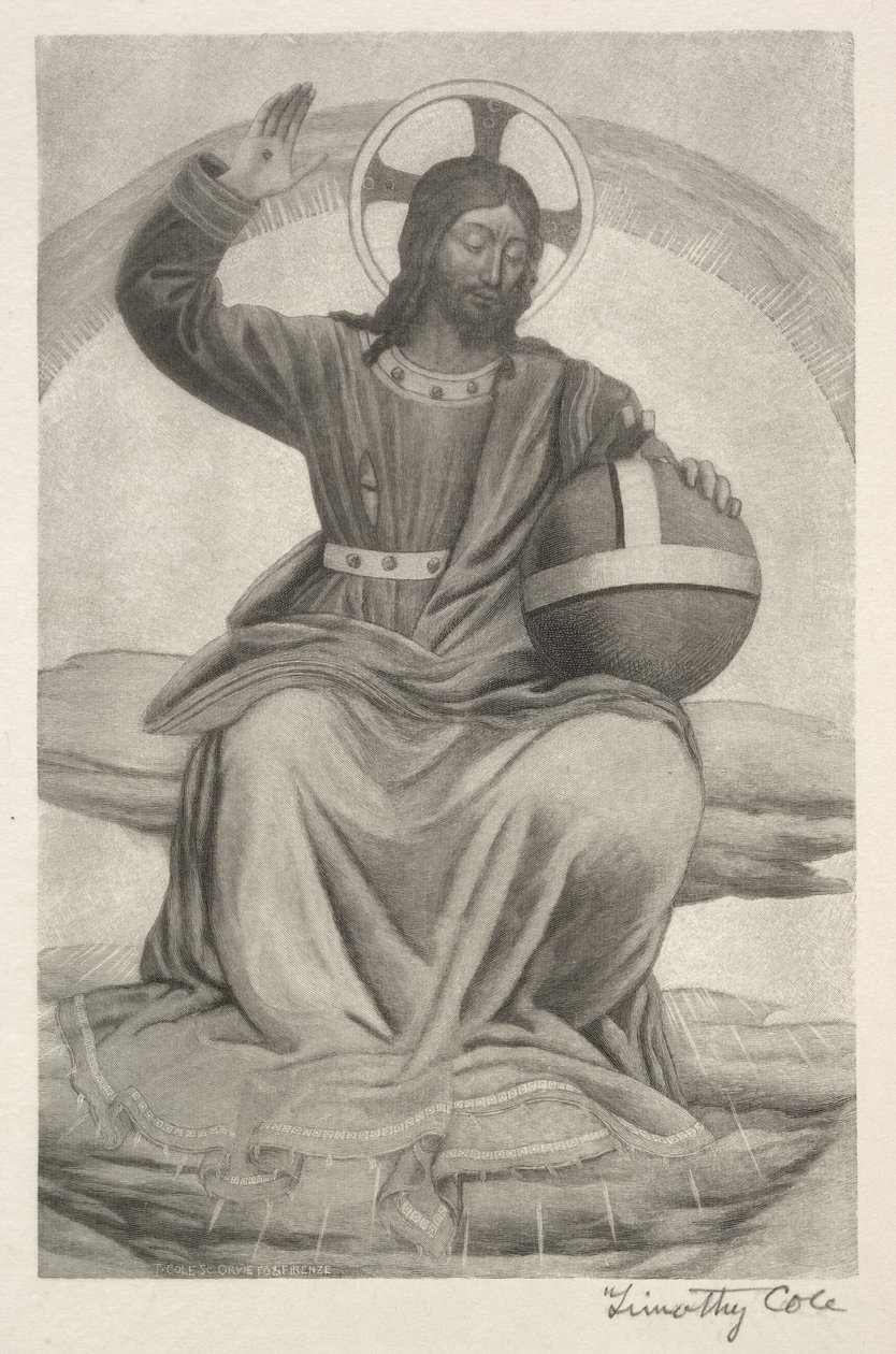 Old Italian Masters: Christ Enthroned by Timothy Cole