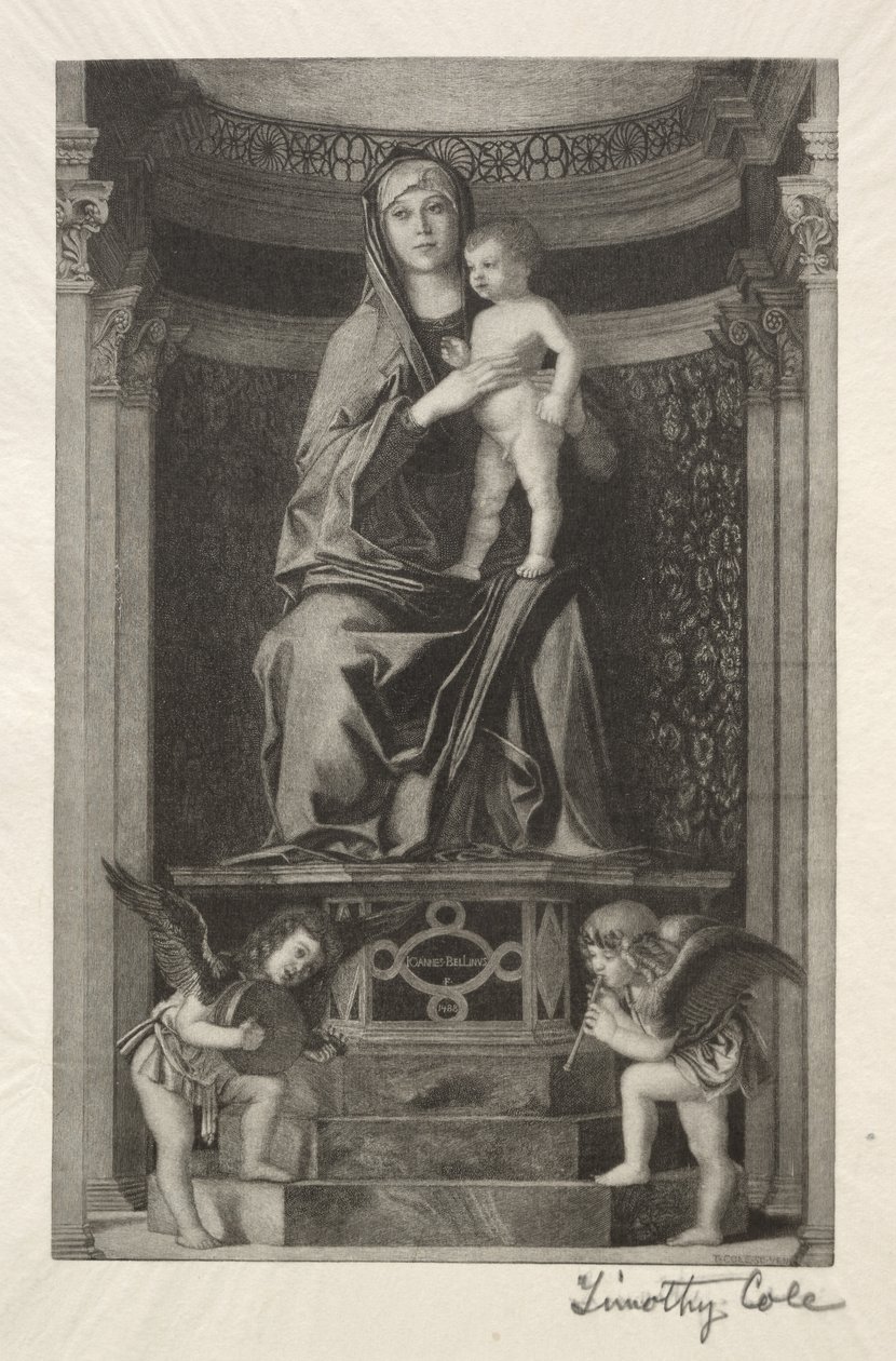 Old Italian Masters: Madonna and Child by Timothy Cole