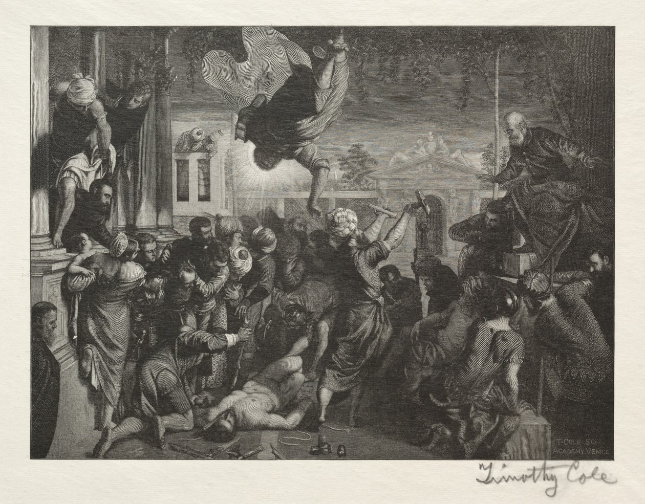 Old Italian Masters: The Miracle of St. Mark by Timothy Cole