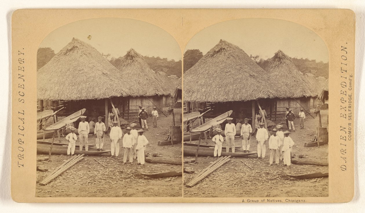 A Group of Natives, Chipigana by Timothy H. O