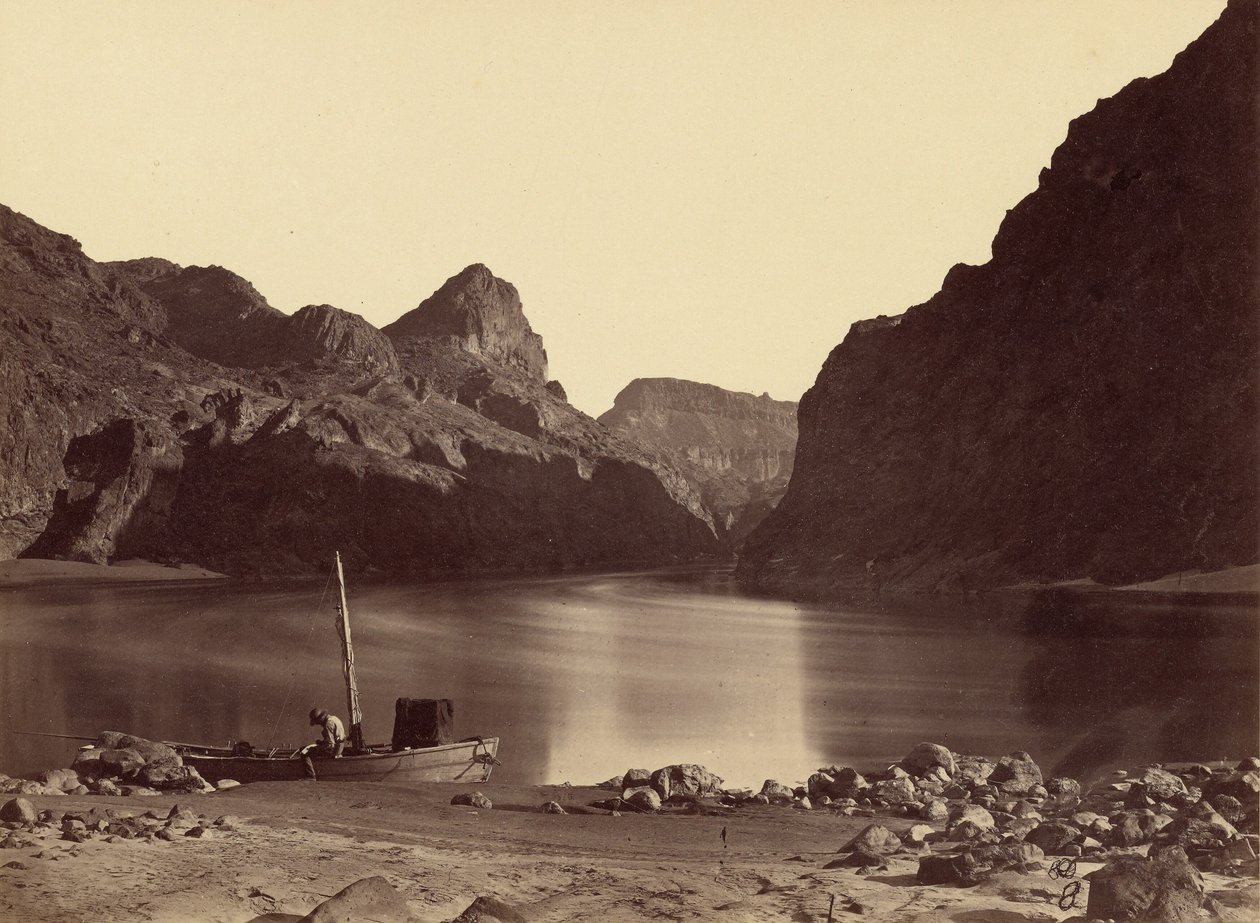 Black Canyon, Colorado River, From Camp 8, Looking Above by Timothy H. O