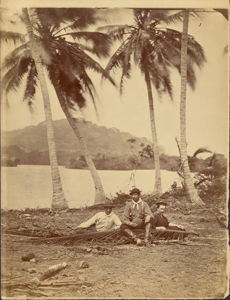 Crew Members of the Selfridge Expedition to the Isthmus of Darién (Panama) by Timothy H. OSullivan