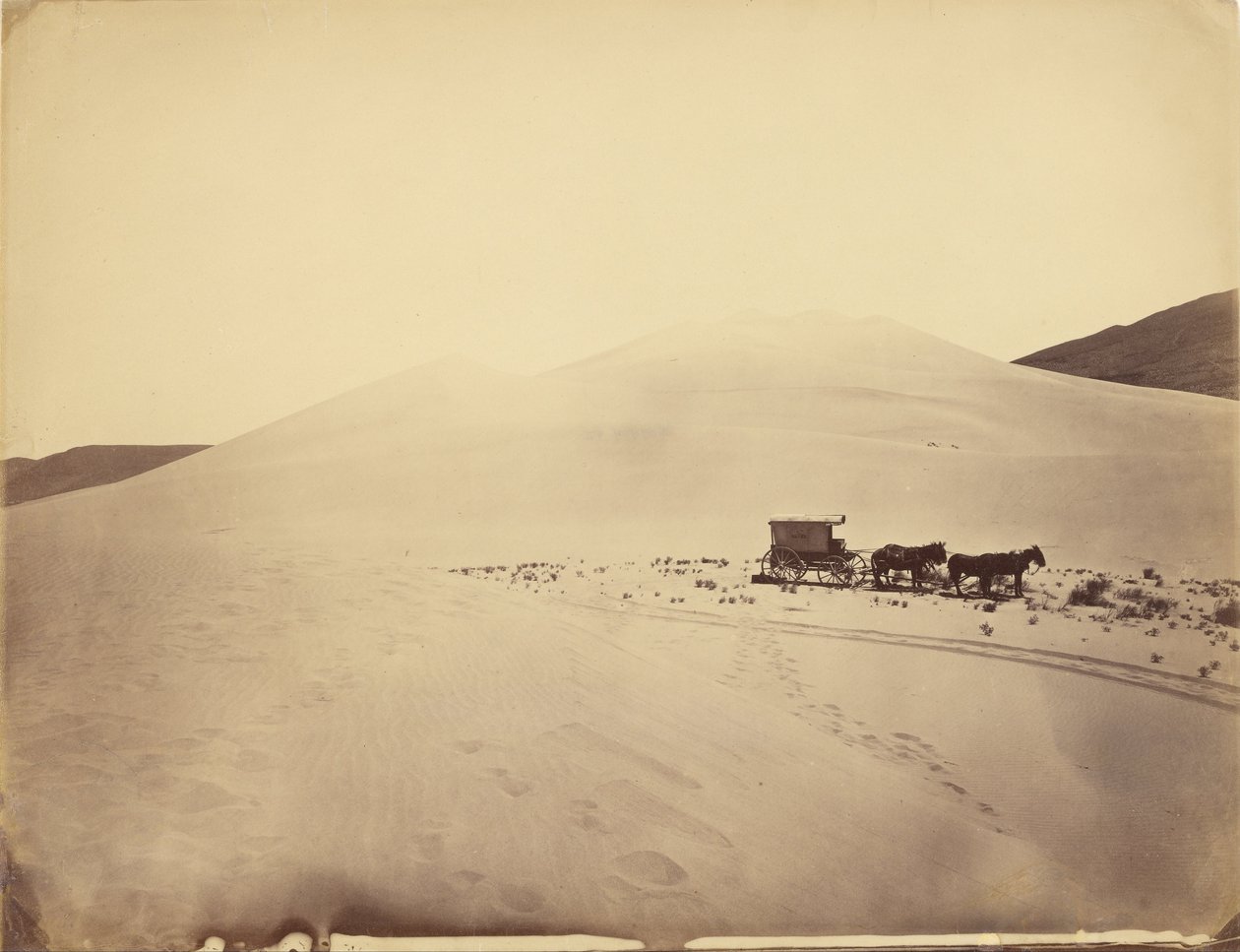 Desert Sand Hills near Sink of Carson, Nevada by Timothy H. OSullivan