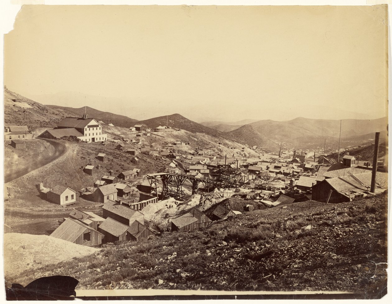 [Gold Hill, West Silver City, Nevada, Silver Peak Range] by Timothy H. O