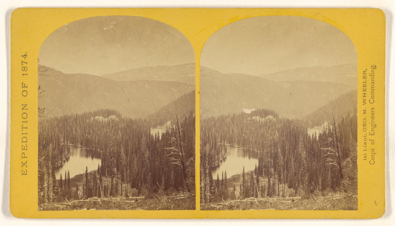 Lost Lakes, Head of Conejos Canyon, Colorado, in the Sierra San Juan Range, Near Divide Between Conejos and South Fork by Timothy H. O