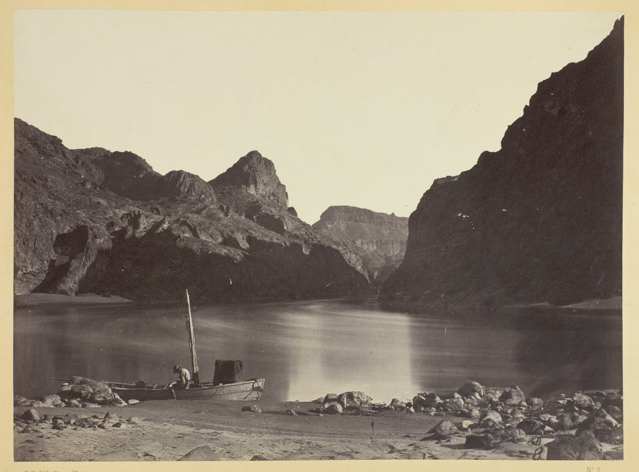 Black Cañon, Colorado River, from Camp 8, Looking Above by Timothy O