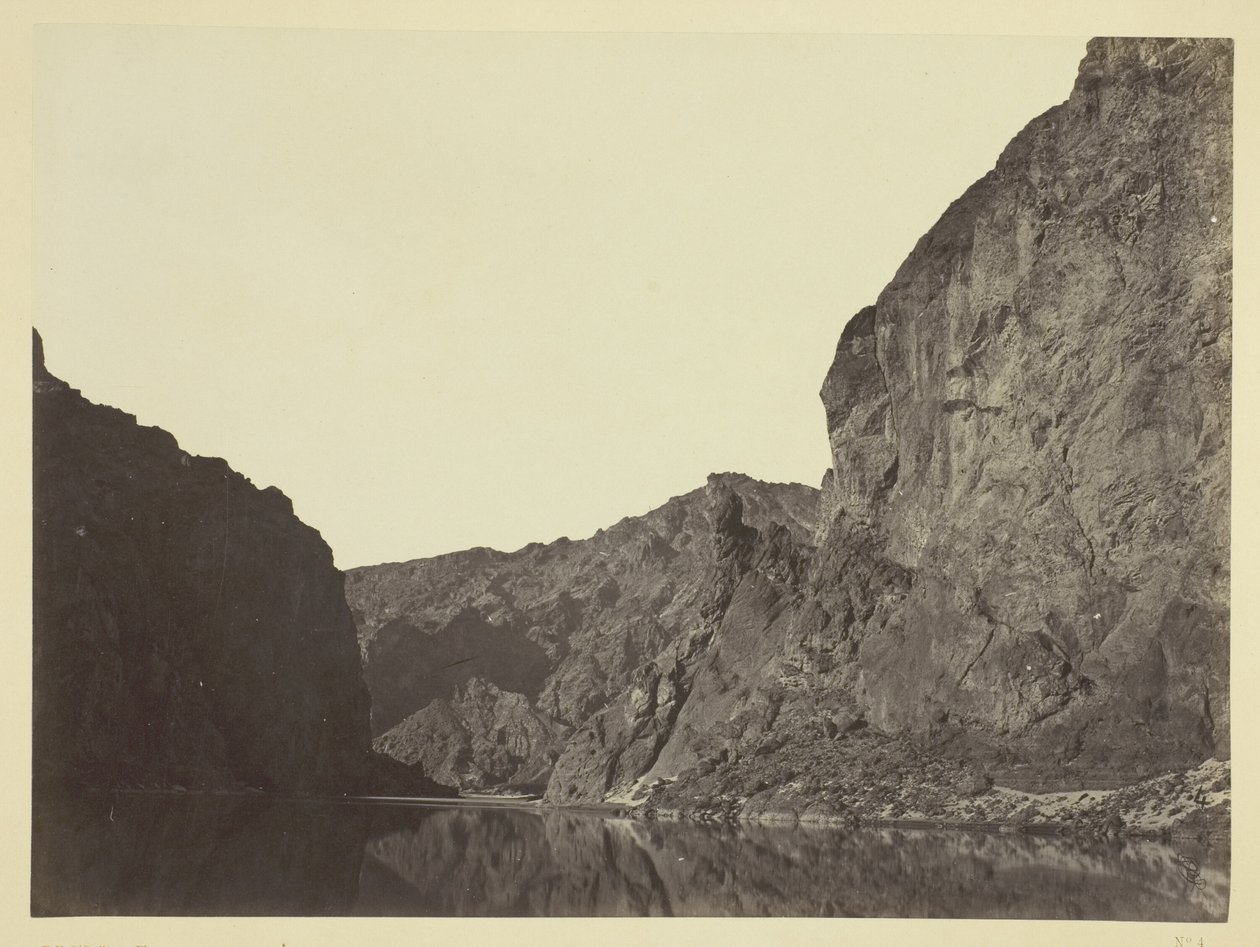 Black Canyon, Colorado River, looking below from Big Horn Camp by Timothy O