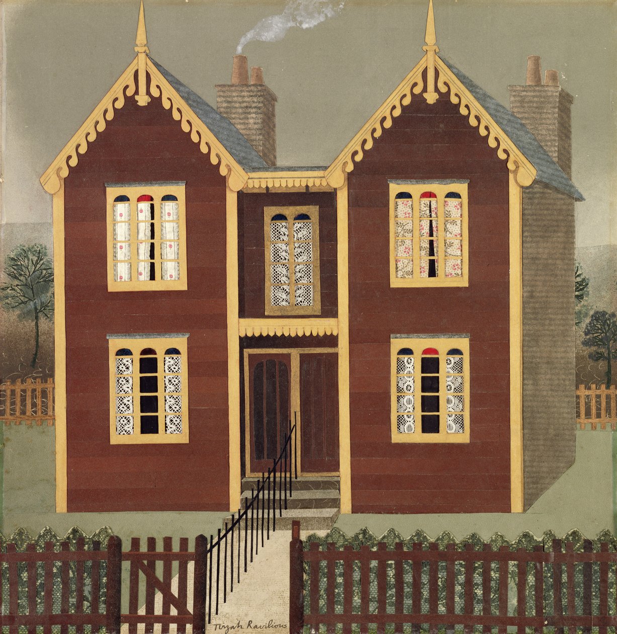 Semi-detached Villas by Tirzah Ravilious