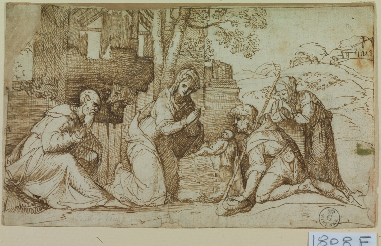 Adoration of the Shepherds by Titian (c.1488 1576)